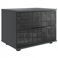 Öökapp Easy Plus Black C 2s (grafiit/must klaas)