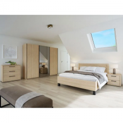 Voodi Tessa 180x200 cm (liivatamm)