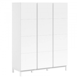 Vipack Riidekapp Eva 3u (valge)