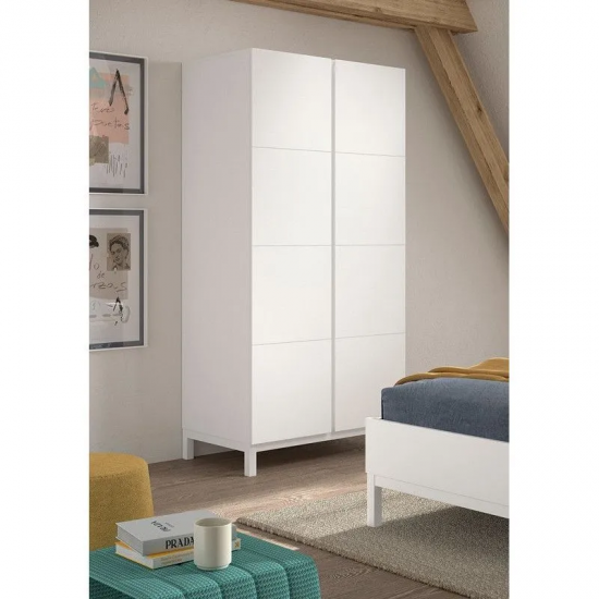 Vipack Riidekapp Eva 2u (valge)