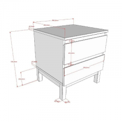 Vipack Öökapp Eva 2s (valge)