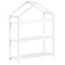 Vipack Raamaturiiul Dallas (valge)