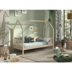 Vipack Majavoodi+piire Cabane 90x200 cm (naturaalne mänd)