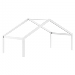 Vipack Katus kaptenivoodile Forrest (valge)