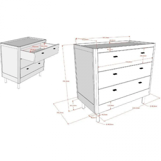Vipack Kummut Forrest 3s (valge)