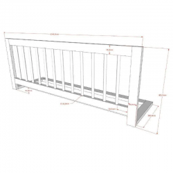 Vipack Voodipiire Forrest (valge)