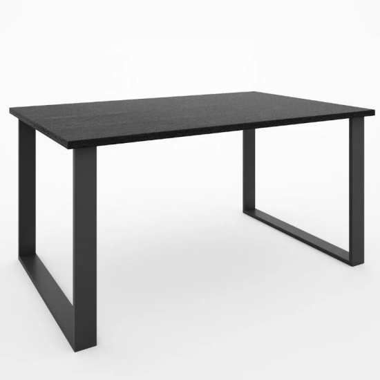 Söögilaud Elba 150x95 cm (must)