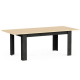 Pikendatav söögilaud Kent 90x155/205 cm (tamm/tumehall)