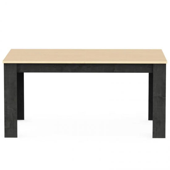 Pikendatav söögilaud Kent 90x155/205 cm (tamm/tumehall)
