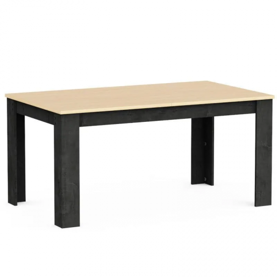 Pikendatav söögilaud Kent 90x155/205 cm (tamm/tumehall)