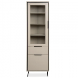 Vitriinkapp Arona 1u1s (capuccino/must) Vitriinkapp Arona 1u1s (capuccino/must)