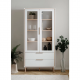 Vitriinkapp Arona 2u2s (valge/artisan tamm) Vitriinkapp Arona 2u2s (valge/artisan tamm)