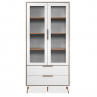 Vitriinkapp Arona 2u2s (valge/artisan tamm) Vitriinkapp Arona 2u2s (valge/artisan tamm)