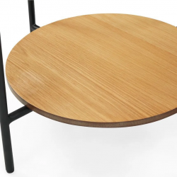 CoreOne diivanilaud Glam (pruun/tamm)