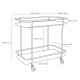 CoreOne abilaud ratastel Trolley 70x40 (pruun/tamm) CoreOne abilaud ratastel Trolley 70x40 (pruun/tamm)