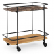 CoreOne abilaud ratastel Trolley 70x40 (pruun/tamm) CoreOne abilaud ratastel Trolley 70x40 (pruun/tamm)