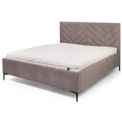 Pesukastiga voodi Babine 140x200 cm (taupe)