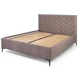 Pesukastiga voodi Babine 140x200 cm (taupe)