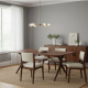 CoreOne söögilaud Slem 200x75 cm (pähkel) CoreOne söögilaud Slem 200x75 cm (pähkel)
