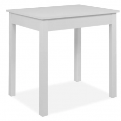 Söögilaud Capri 67x110 cm (valge)