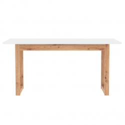 Pikendatav söögilaud Denver 90x160/200 cm (artisan tamm/valge)