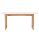Pikendatav söögilaud Denver 90x160/200 cm (artisan tamm/valge)