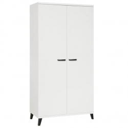 Riidekapp Evy 2u (valge)