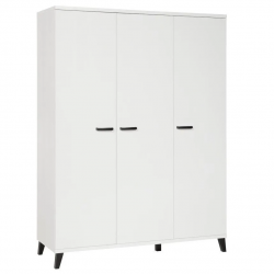 Riidekapp Evy 3u (valge)