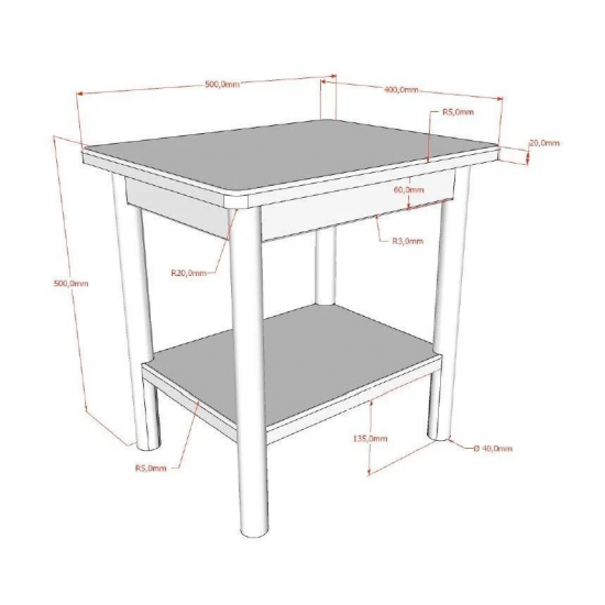 Vipack Öökapp Olive (tamm)