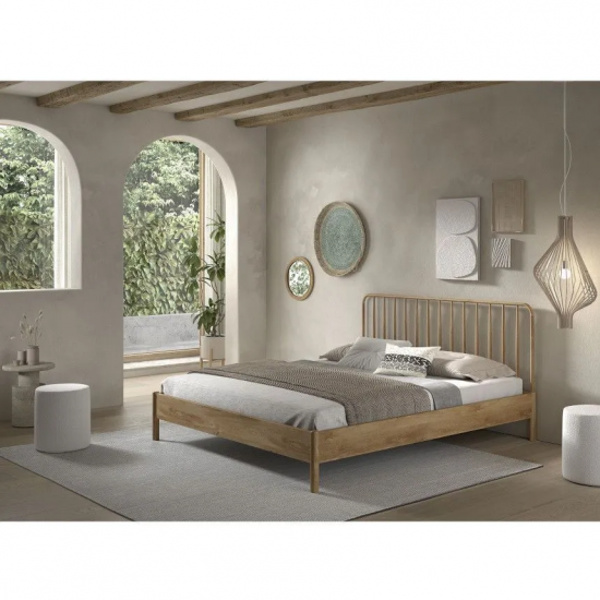 Vipack Voodi Olive Spindle 180x200 cm (tamm)