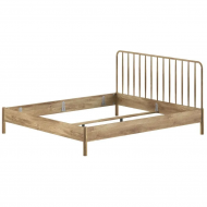 Vipack Voodi Olive Spindle 180x200 cm (tamm)