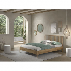 Vipack Voodi Olive Spindle 160x200 cm (tamm)