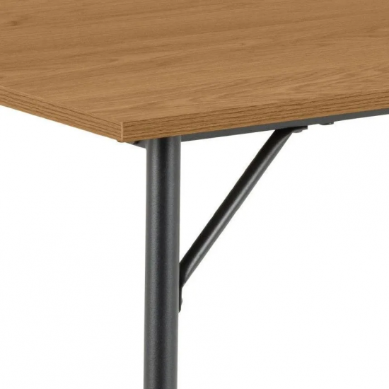 Söögilaud 120x80 cm (metsik tamm)