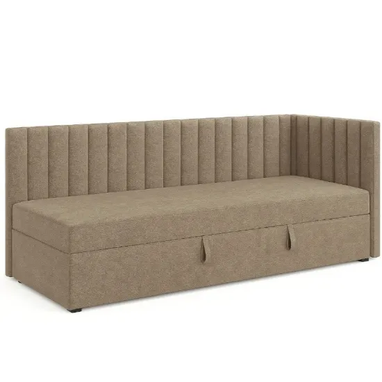 Pesukastiga voodi Klaus parem 90x200 cm (sand)