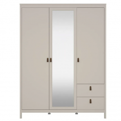 Riidekapp Madrid peegliga 3u2s (kašmiir)