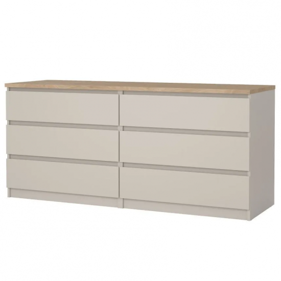 Kummut Naia 3+3s (hickory/kašmiir)