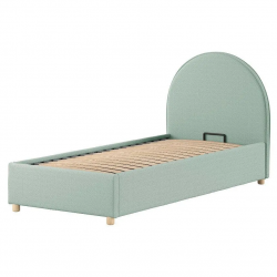 Vipack Pesukastiga voodi Moon 90x200 cm (roheline)