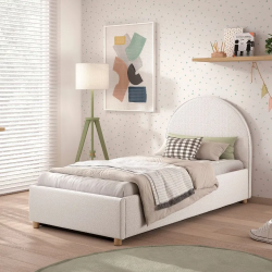 Vipack Pesukastiga voodi Moon 90x200 cm (valge)