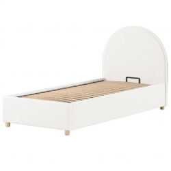 Vipack Pesukastiga voodi Moon 90x200 cm (valge)