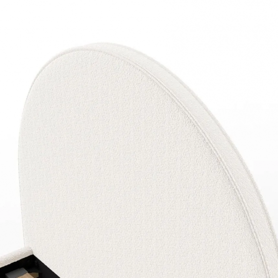 Vipack Pesukastiga voodi Moon 90x200 cm (valge)