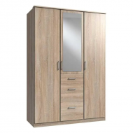 Riidekapp Click 629 (tamm)