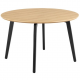 Söögilaud Ziida D120 (tamm/must)