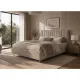 Pesukastiga voodi Carolina 160x200 cm (taupe)