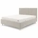 Pesukastiga voodi Carolina 160x200 cm (taupe)