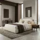 Pesukastiga voodi Cleo 160x200 cm (naturaalvalge)