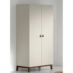 Vipack riidekapp Sezane 2u (savihall/pähkel)