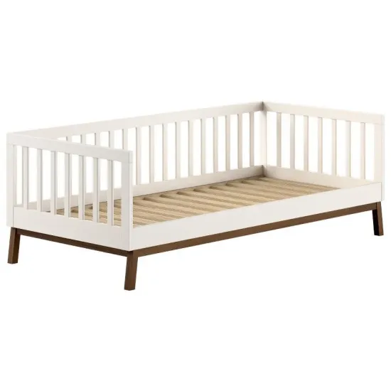 Vipack kaptenivoodi Sezane 90x200 cm (savihall/pähkel)