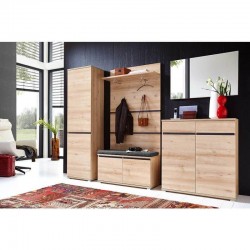 Garderoobipaneel Lisbon (pruun pöök)