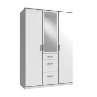 Riidekapp Click (valge)