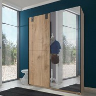 Riidekapp Cardiff/Liverpool 135cm (tammeplank)